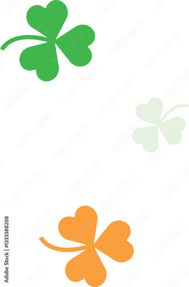 clover st. patrick's day element clover st. patrick's day element