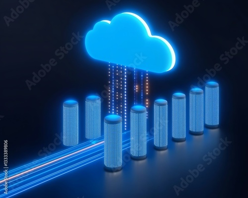 Cloud Data Transfer for Server Farm.