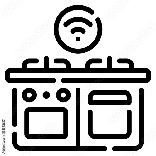 Smart Connected Gas Stove for Modern Kitchens