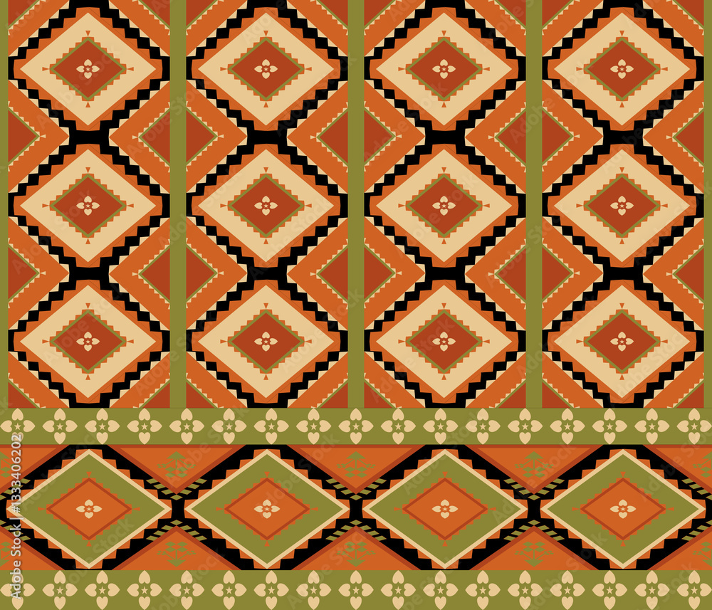 Fototapeta premium seamless geometric pattern