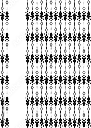 set of black and white borders