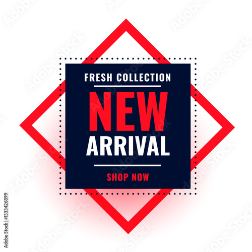fresh and new fashion arrival collection template for online shopping