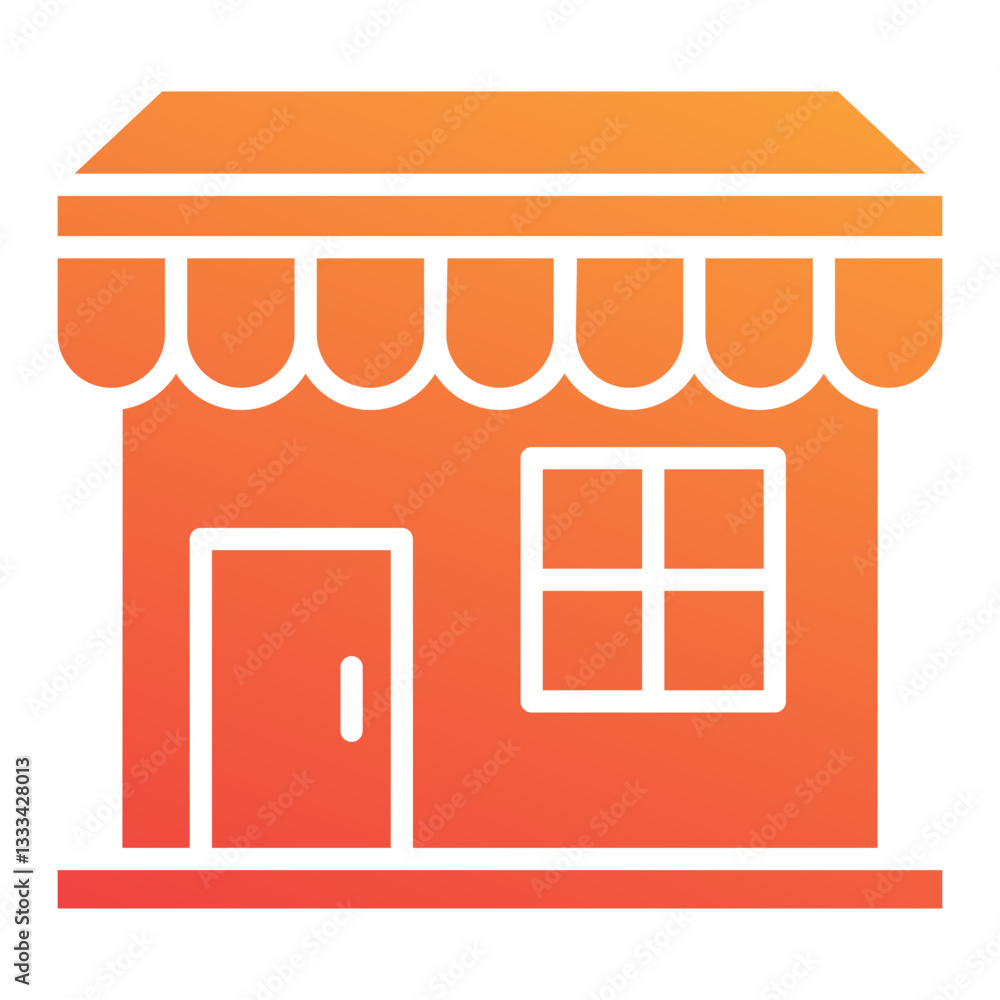 Obraz premium Shop Icon