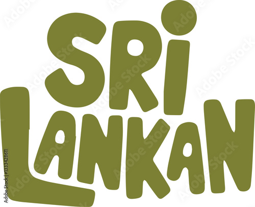 Sri Lankan Handwritten Text.