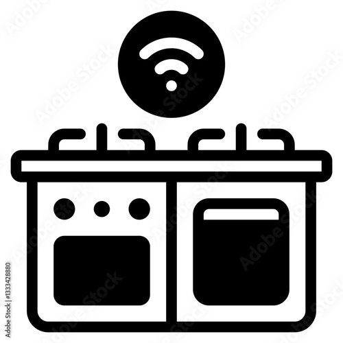 Smart Wi-Fi Enabled Kitchen Stove