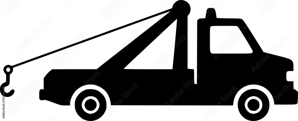 tow away sign, simple flat icon - vector
tow away sign, simple flat icon - vector