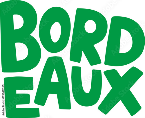 Bordeaux Typography.