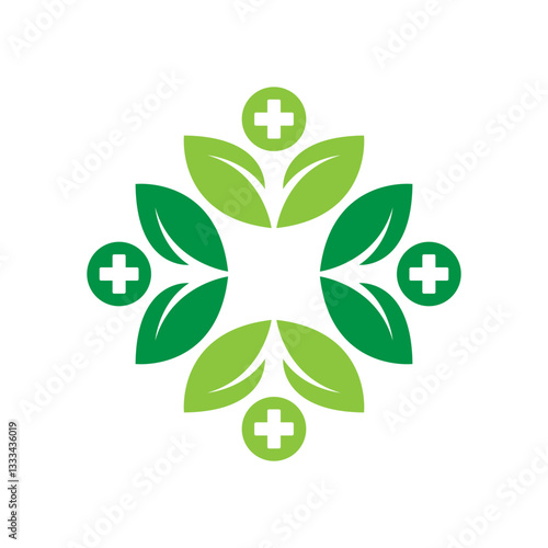 Healthy center logo design