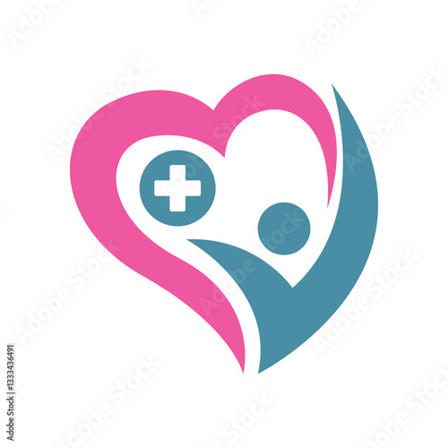 Healthy center logo design