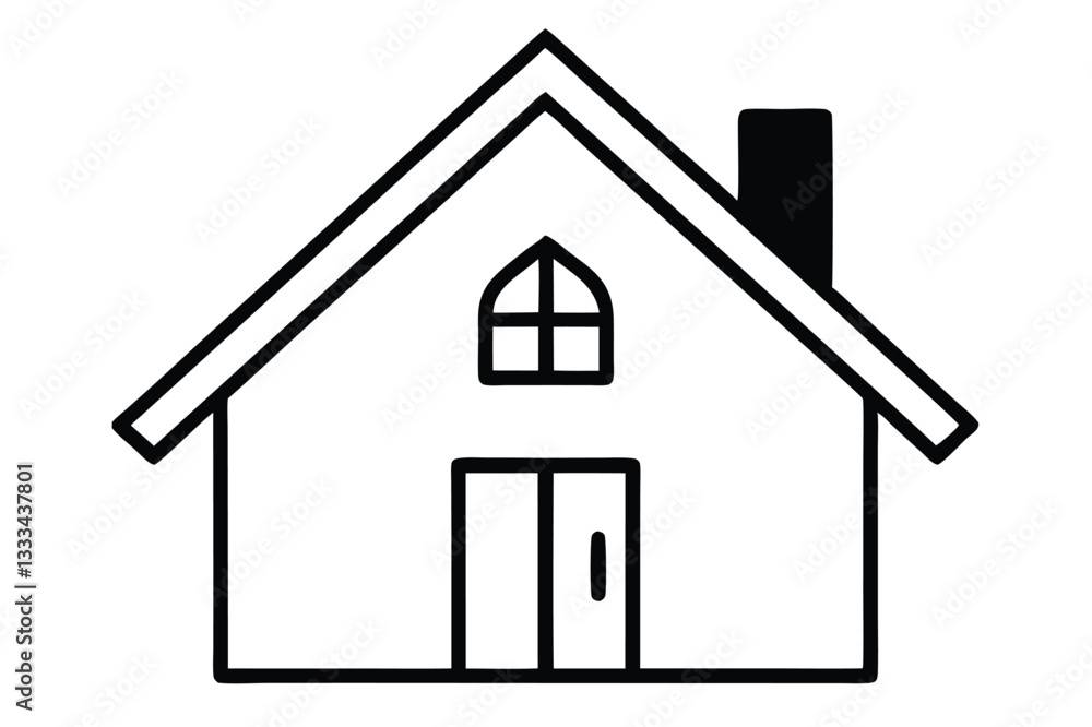 Web Home Icon Set Flat House Symbols for Websites & Apps Web Home Icon Set Flat House Symbols for Websites & Apps