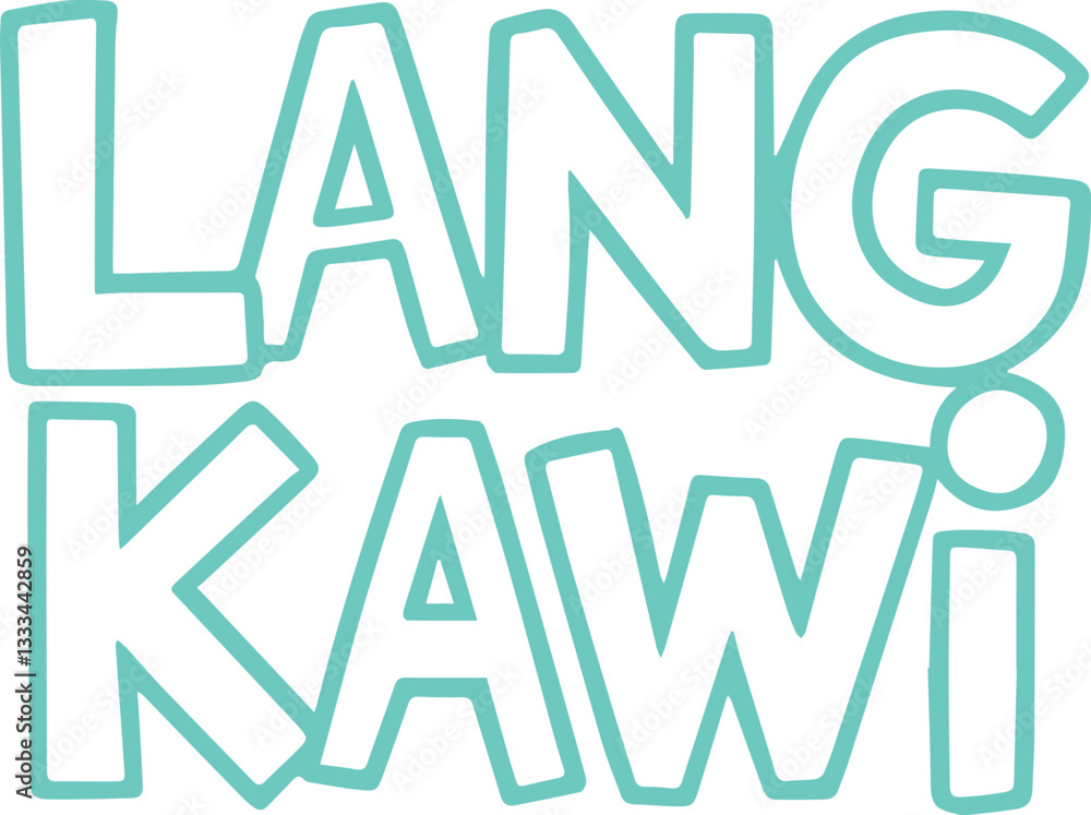 Langkawi Typography. Langkawi Typography.