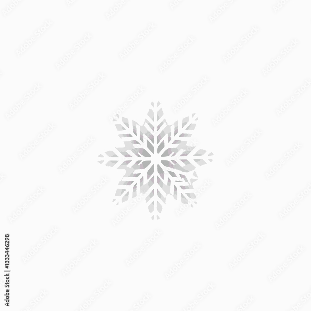 vector illustration of a snowflake vector illustration of a snowflake