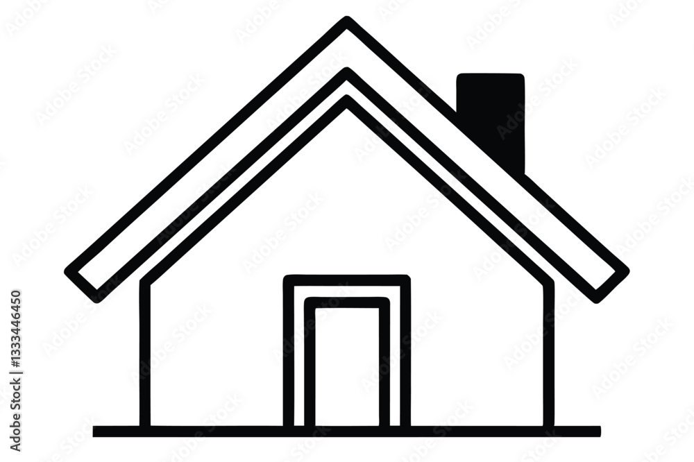 Web Home Icon Set Flat House Symbols for Websites & Apps Web Home Icon Set Flat House Symbols for Websites & Apps