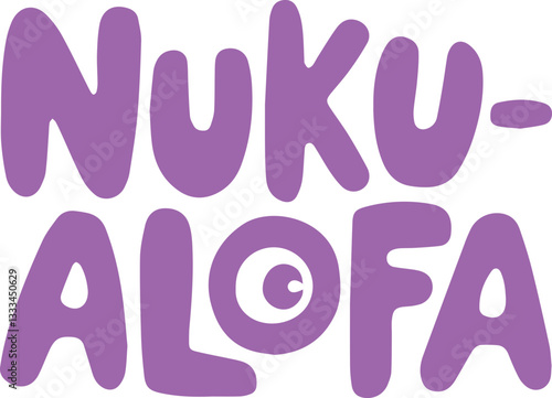 Nuku-Alofa Typography.