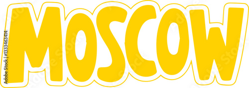 Moscow City Sticker.