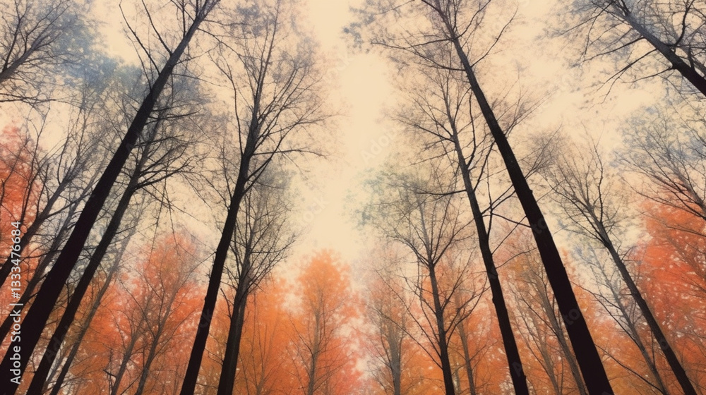 Obraz premium the comfort of the autumn forest