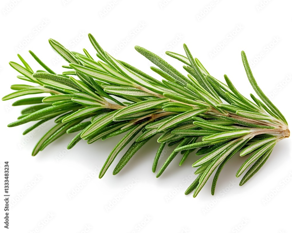 Fototapeta premium Fresh Rosemary Sprig Close-Up