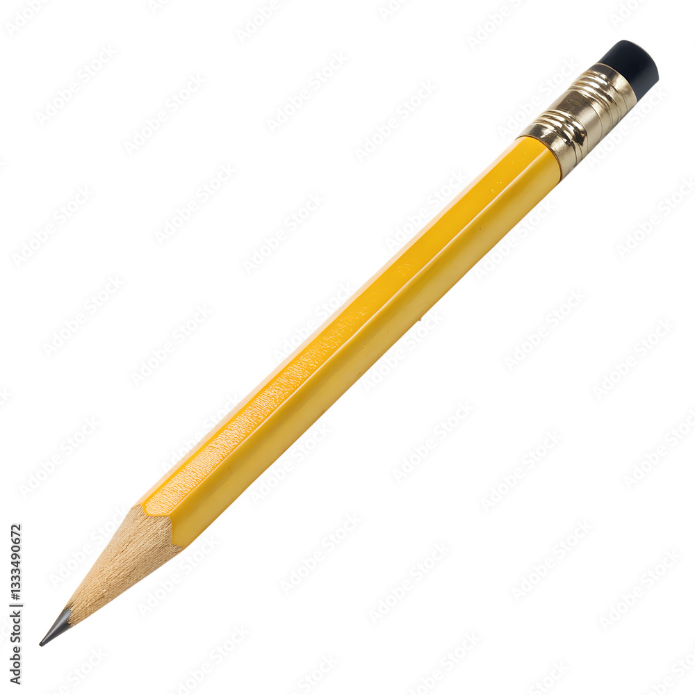 Pencil isolated on white or transparent background. Pencil isolated on white or transparent background.