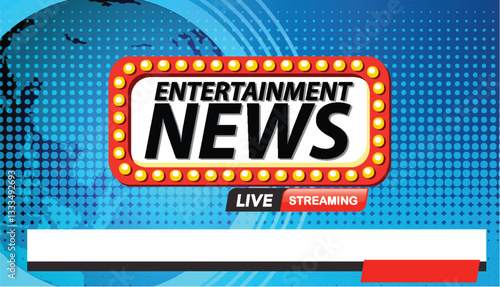 Entertainment News Live Streaming Banner