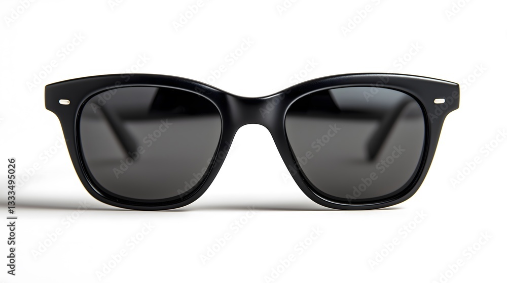 Fototapeta premium Black Sunglasses Front View