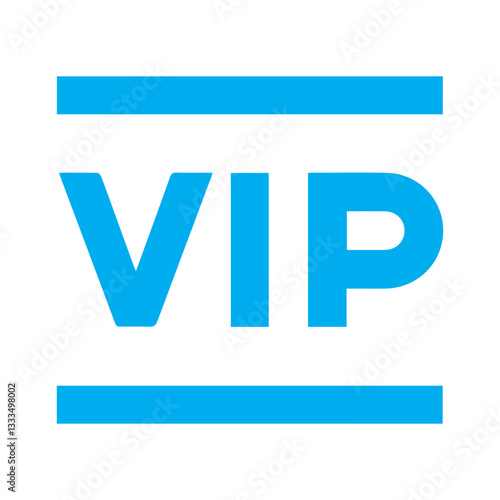 vip blue icon