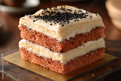 Wallpaper Mural black sesame cake Torontodigital.ca