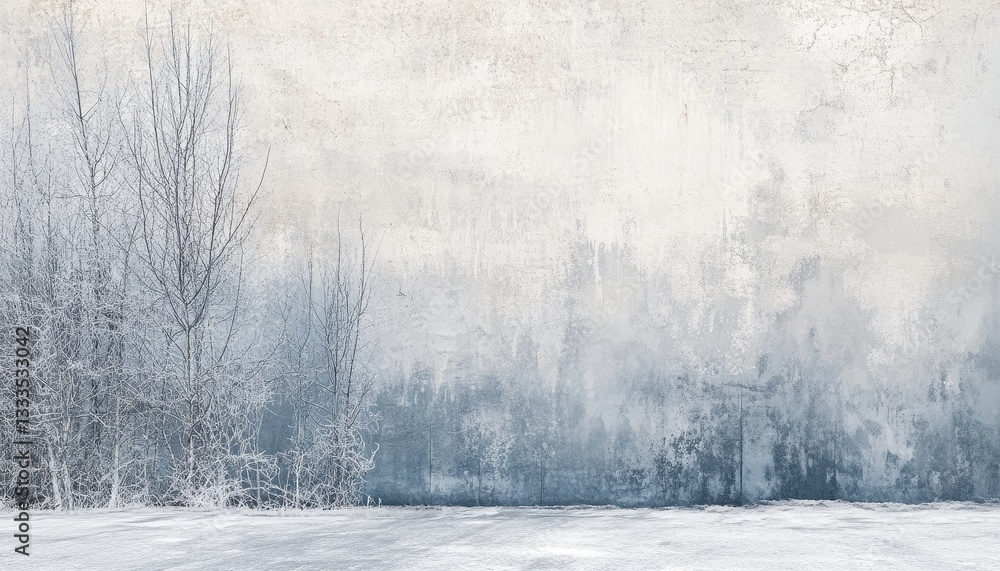 Fototapeta premium Grey Blue Textured Wall Background