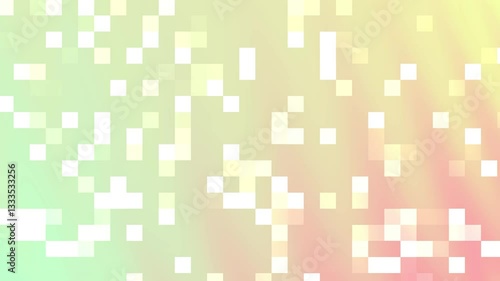 Pastel Pixelated Abstract Background