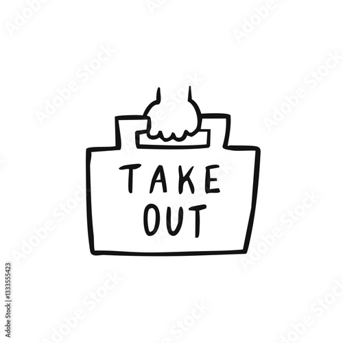テイクアウト takeout お持ち帰り
