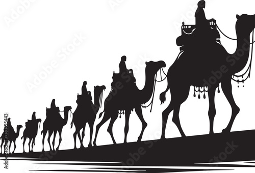 Desert Caravan Silhouette Bundle