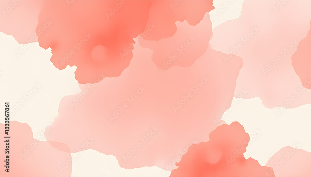 Obraz premium 보라빨강수채화배경