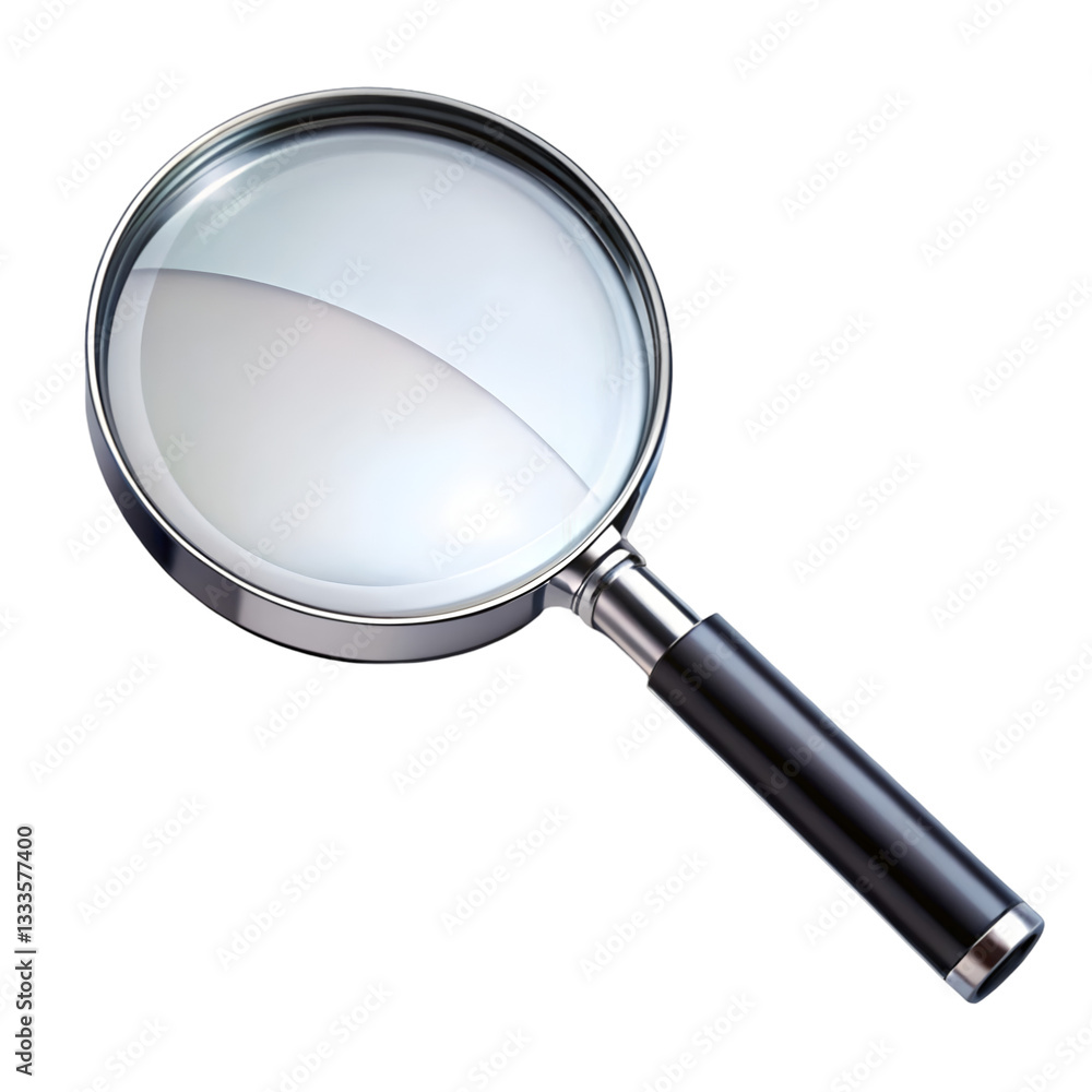 Magnifying glass isolated on transparent background
Magnifying glass isolated on transparent background