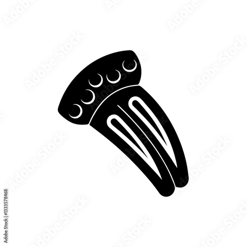 creative details Hairpin Icon vector illustration 