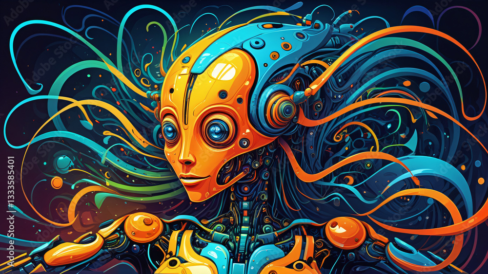 Robotic Dreamweaver Art Robotic Dreamweaver Art