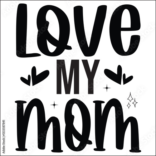 Mother's Day Svg Design Eps