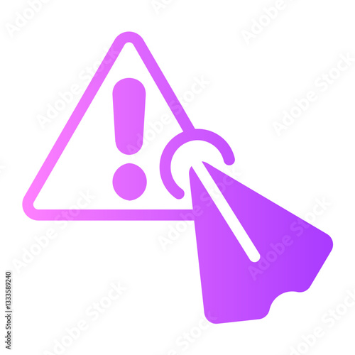 error gradient icon