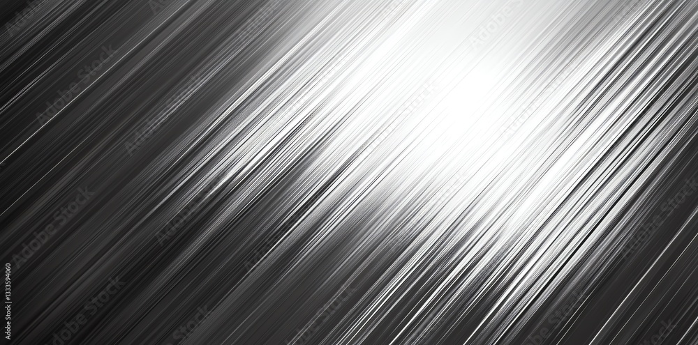 Obraz premium Abstract Gray Lines Creating Motion and Light for Graphic Design