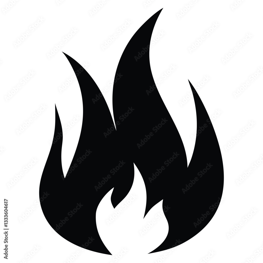 Monochrome Fire Flames Design for Creative Use
Monochrome Fire Flames Design for Creative Use