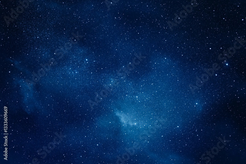 blue space background