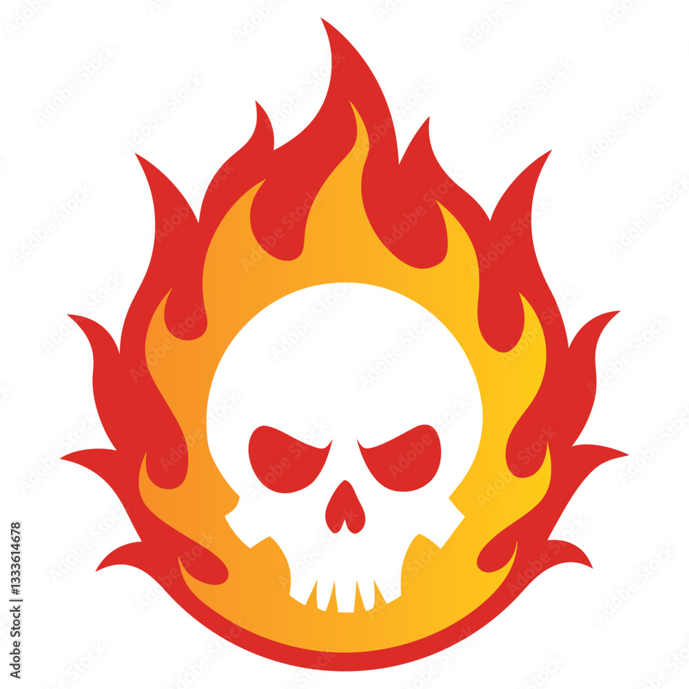 Fiery Red Flames Isolated Design for Creative Project Fiery Red Flames Isolated Design for Creative Project