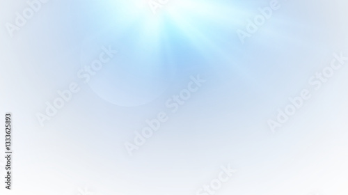 Flares with highlights of blue color, bright beautiful sun, set of suns, vector png.	
