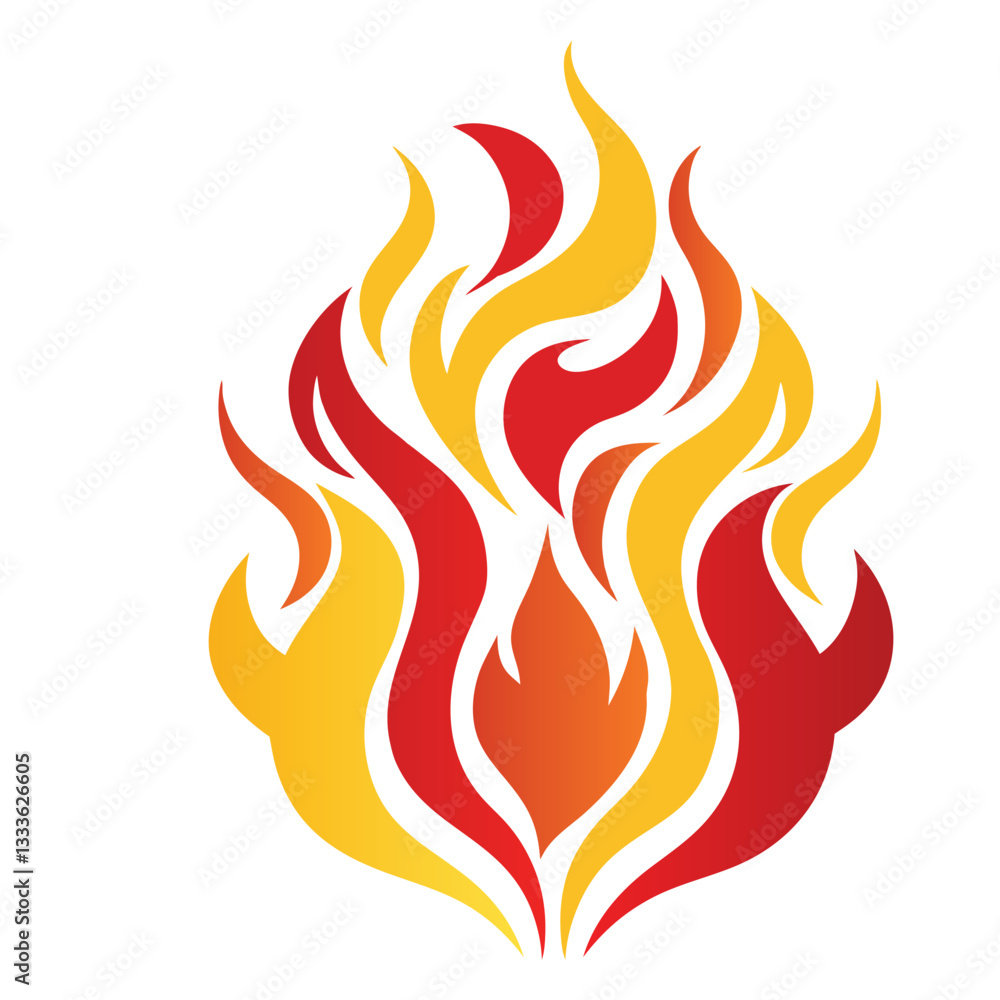 Bold Fire Bonfire Flame Design for Sublimation Project Bold Fire Bonfire Flame Design for Sublimation Project