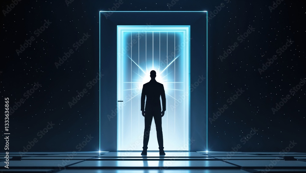 Obraz premium The Illuminated Path