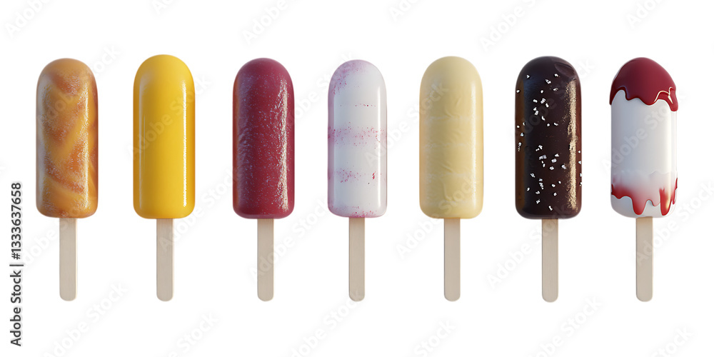 Pack Ice Cream Set Against Transparent Background for Dessert Branding, Food Promotion, or Summer Design Projects Pack Ice Cream Set Against Transparent Background for Dessert Branding, Food Promotion, or Summer Design Projects