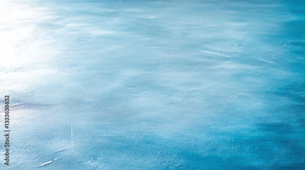Obraz premium Smooth, light-blue surface with textured look