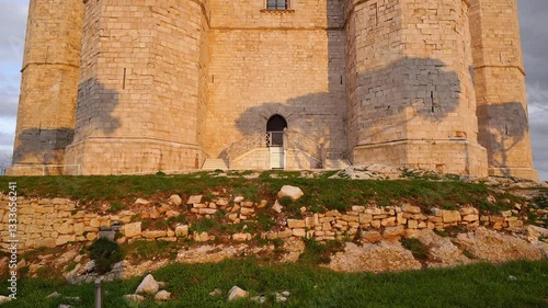 CASTEL DEL MONTE, FROM BOTTOM TO TOP, BACK