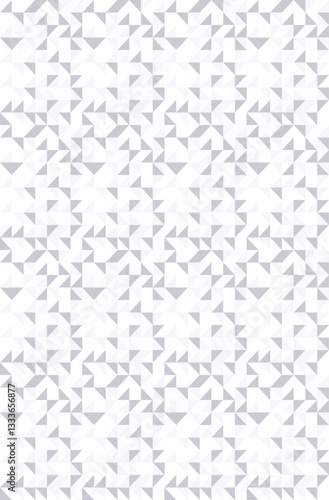 Vertical design of Abstract triangle background design in grey and and light grey color.
