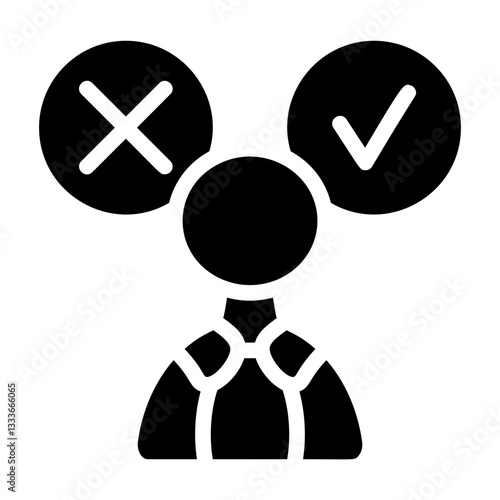 Decision Making Solid Icon