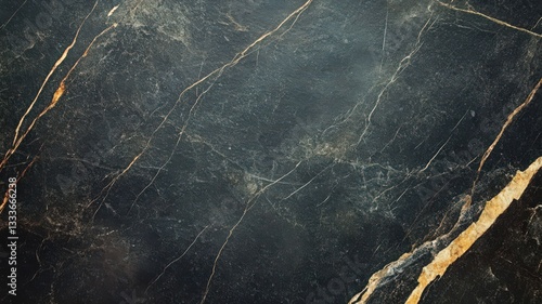 Obraz na płótnie Dark Textured Background with Gold and Gray Veining w salonie