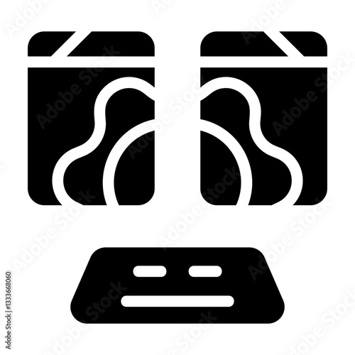 Multitasking Solid Icon